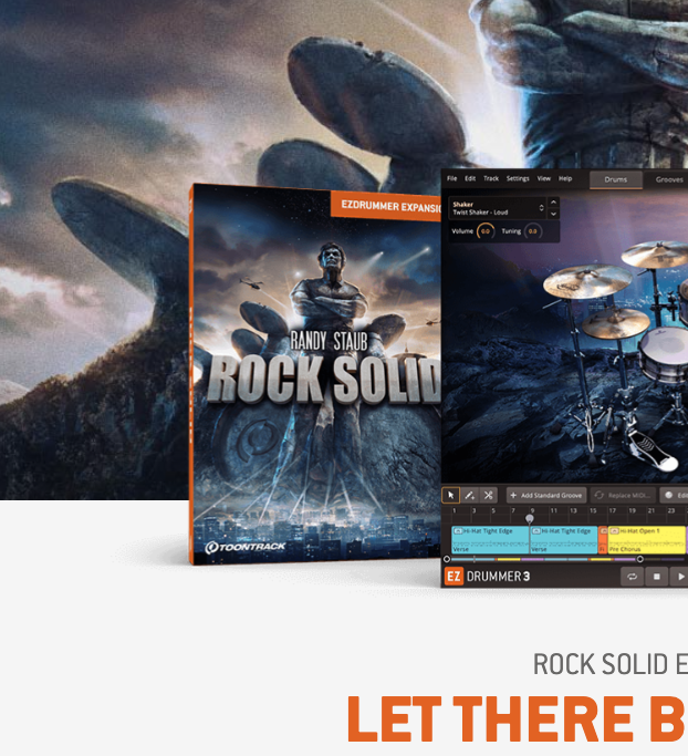 Toontrack Rock Solid EZX